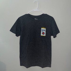 Men's Miller Lite Short Sleeve Tee - Size Small (NEW)